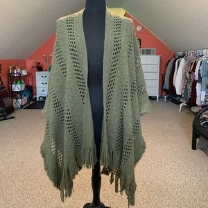 Lizard Thicket cardigan/ poncho